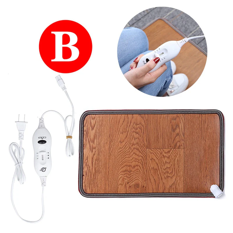 Heat Zone Adjustable Leather Foot Warmer Mat - Image 4