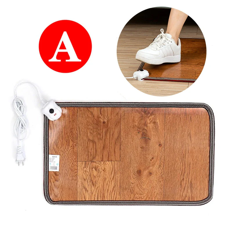 Heat Zone Adjustable Leather Foot Warmer Mat - Image 6