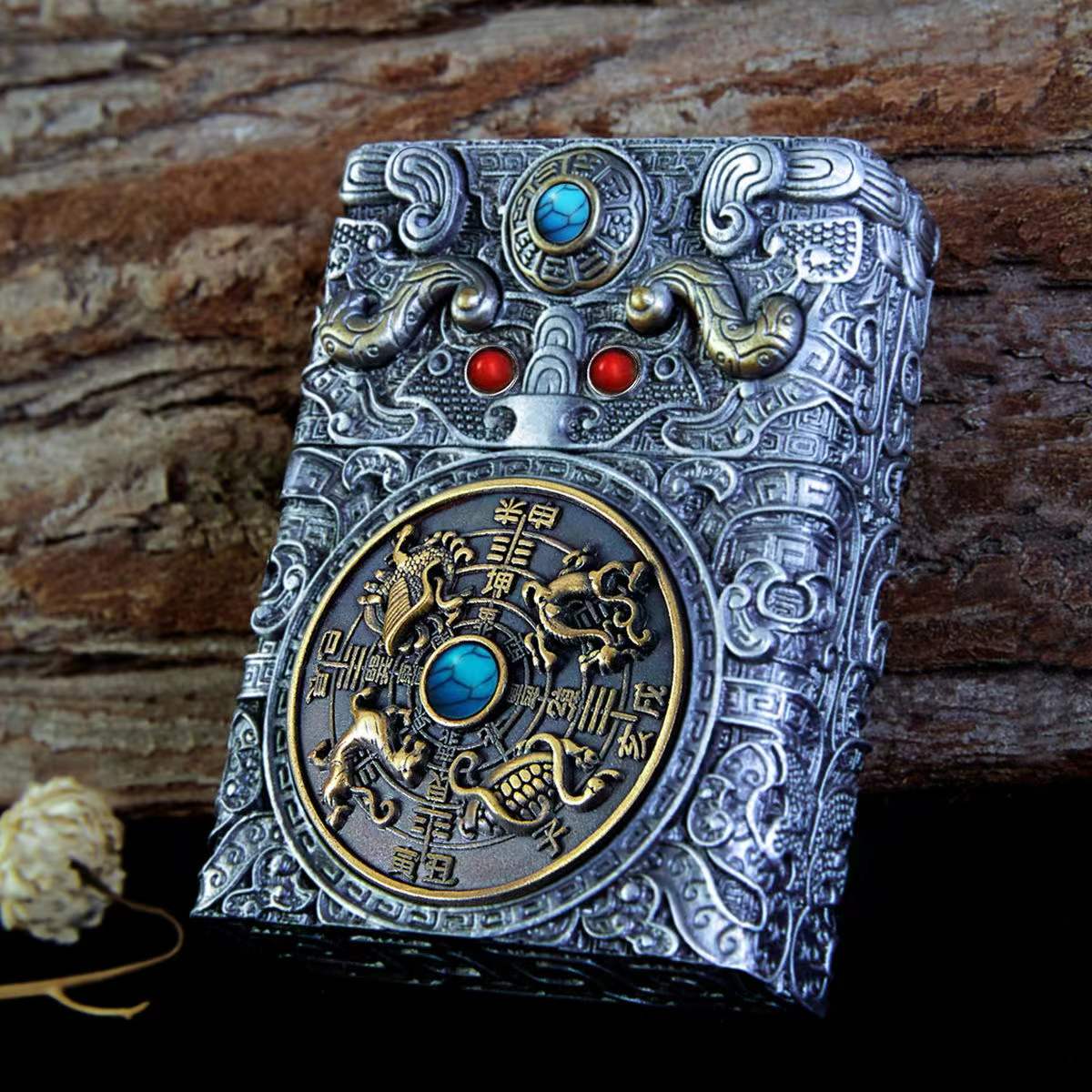 Heavy Armor Steel Spark Kerosene Lighter - Image 3
