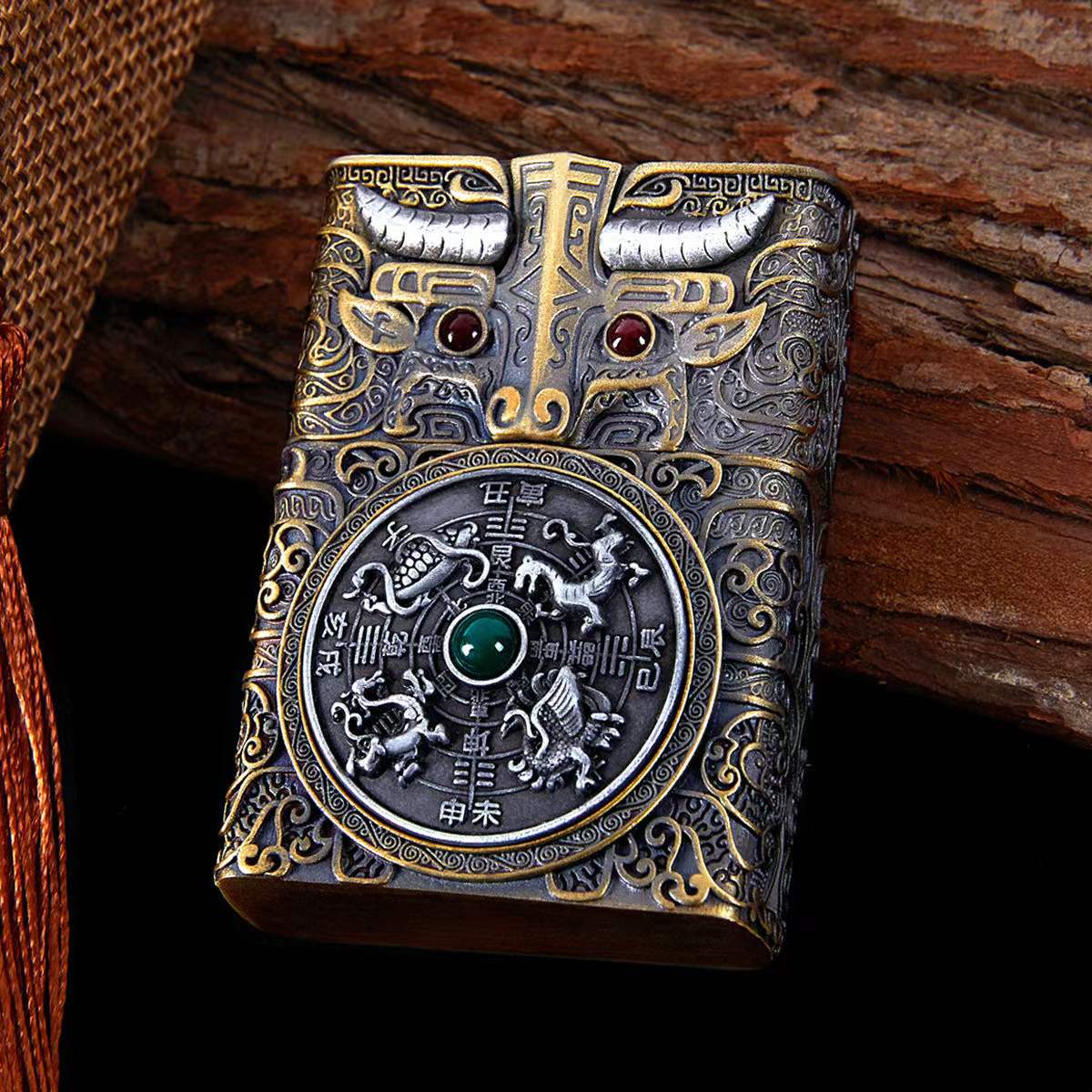 Heavy Armor Steel Spark Kerosene Lighter - Image 4