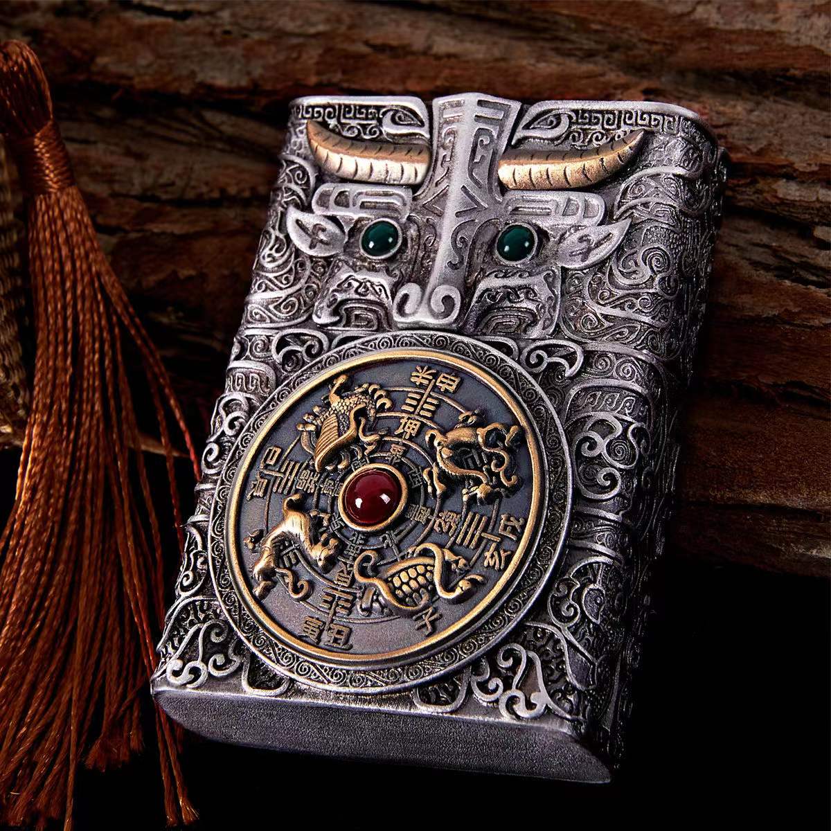 Heavy Armor Steel Spark Kerosene Lighter - Image 5