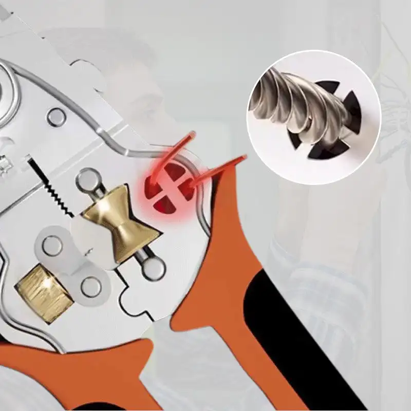 Heavy-Duty 10in1 Wire Cutter Stripping Pliers - Image 2