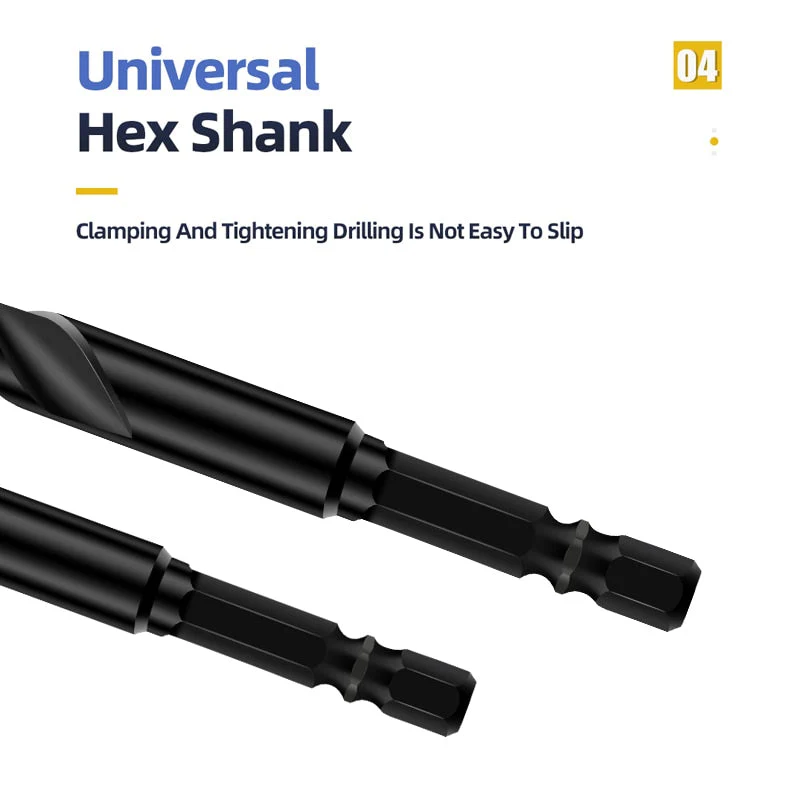 Heavy-Duty Mega Ultimate Cross Hex Drill Bit Set - Image 2