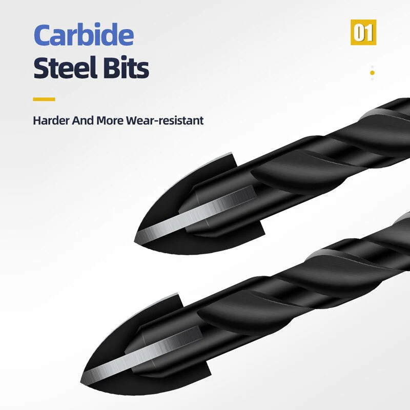 Heavy-Duty Mega Ultimate Cross Hex Drill Bit Set - Image 4
