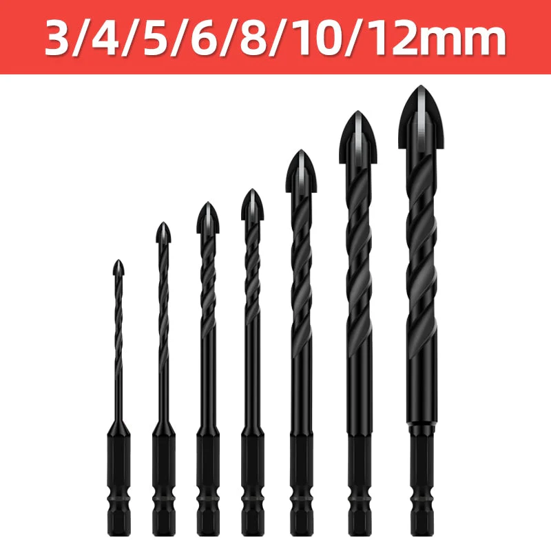 Heavy-Duty Mega Ultimate Cross Hex Drill Bit Set - Image 9