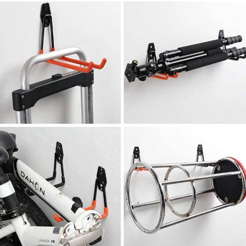 Heavy Duty Wall Mount Metal Bicycle Hanger - Image 2