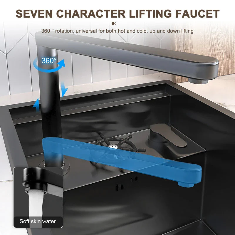 Hidden Cup Washer Sleek Stainless Steel Mini Sink - Image 4