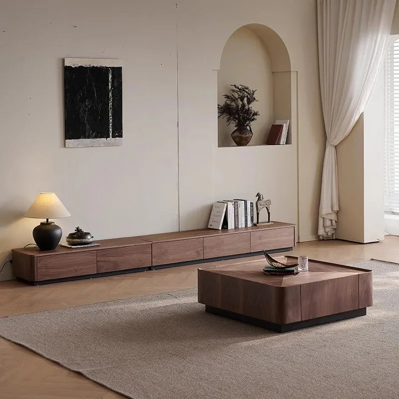Hidden Drawers Elegant Italian Style Coffee Table - Image 8