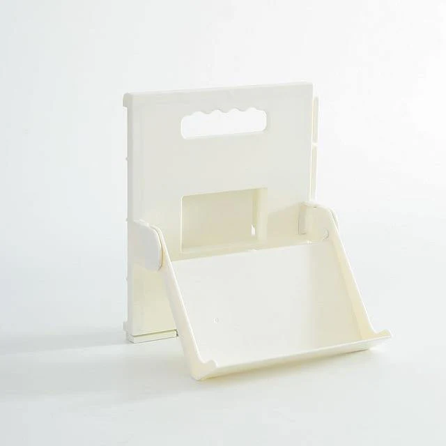 Hidden Folding Multifunctional Wall Shoe Organizer Rack - Image 7