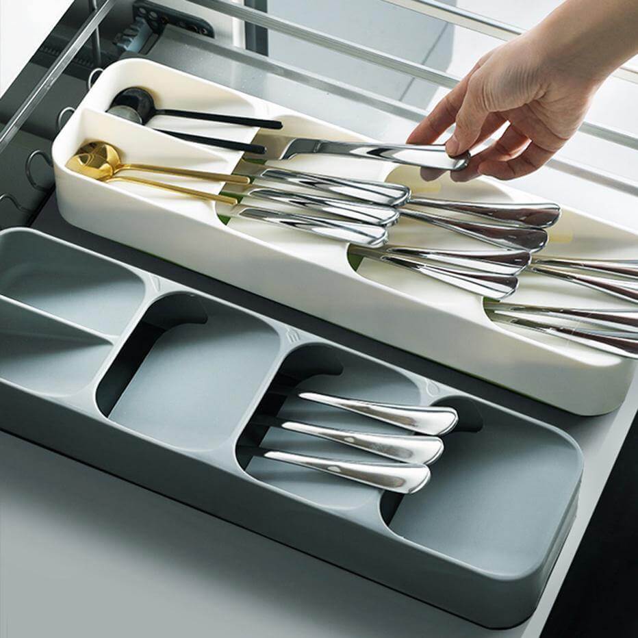 Hidden Multilayer Silverware Organizer - Image 3