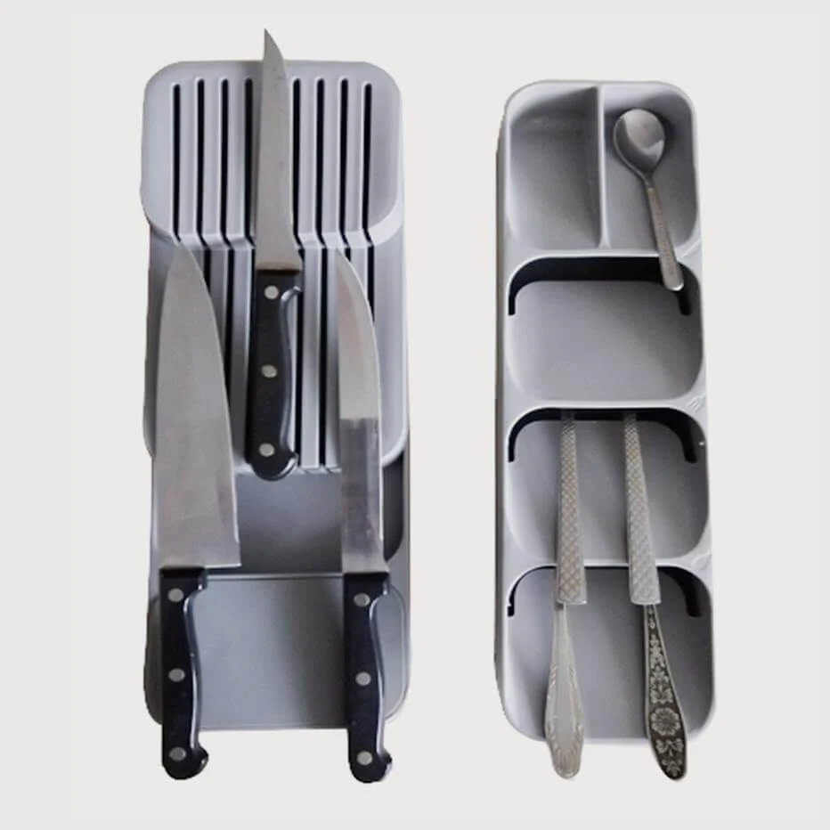 Hidden Multilayer Silverware Organizer - Image 4