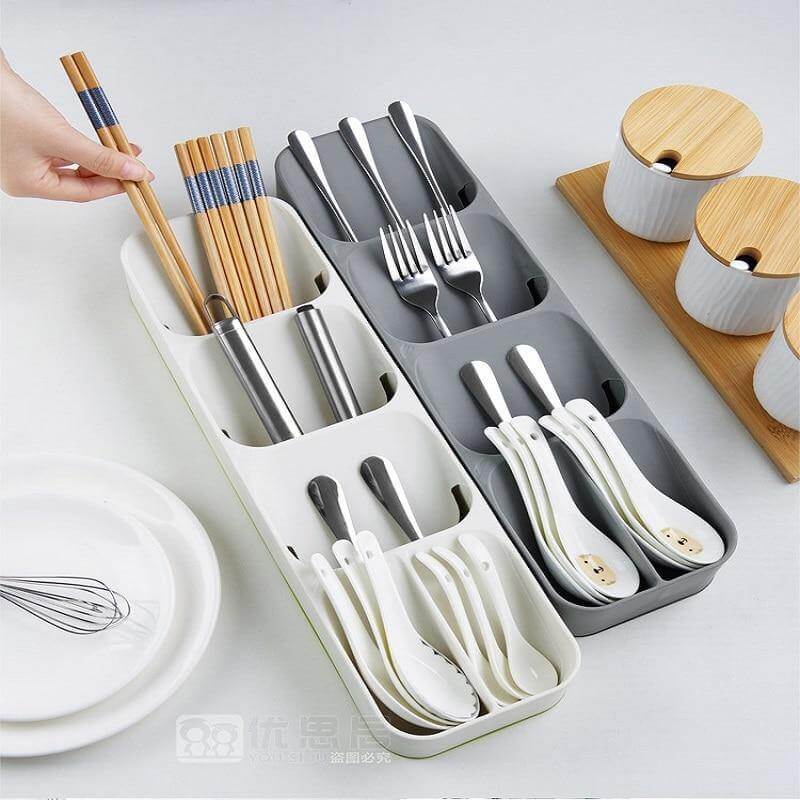 Hidden Multilayer Silverware Organizer - Image 6