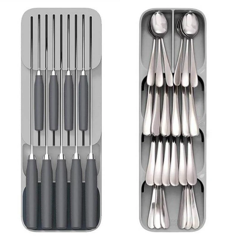 Hidden Multilayer Silverware Organizer - Image 8
