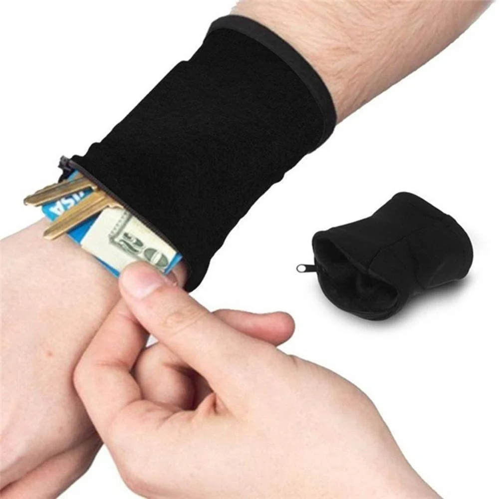 Hidden Pocket Travel Wrist Wallet - Image 2