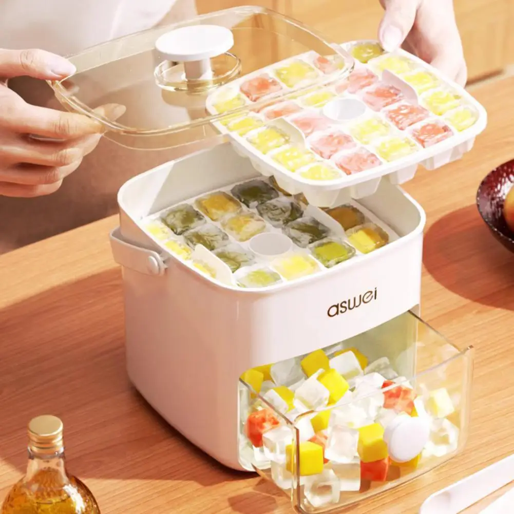 High Capacity Easy Press Frozen Ice Ball Maker - Image 3
