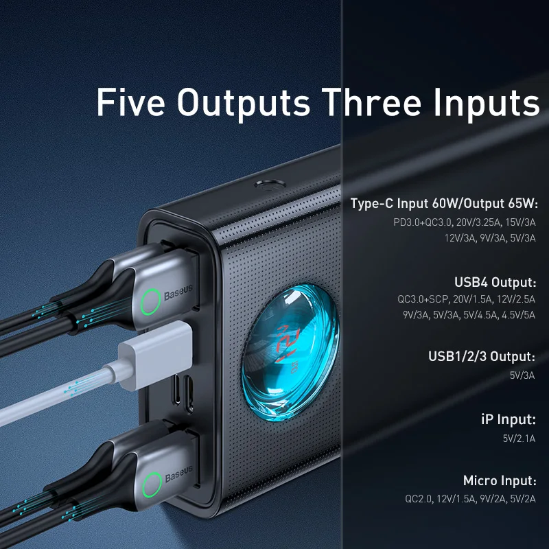 High Capacity Quick Charge Laptop Powerbank - Image 2