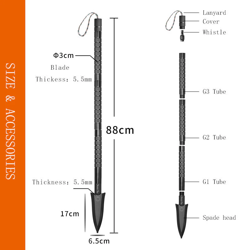 High Carbon Steel EDC Survival Multi-Tool - Image 3