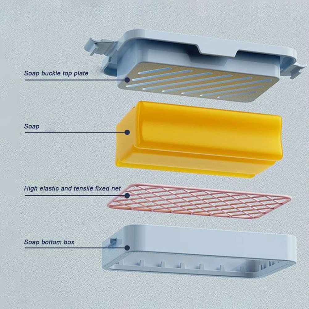 High Elasticity Mesh Soap Case - Image 5