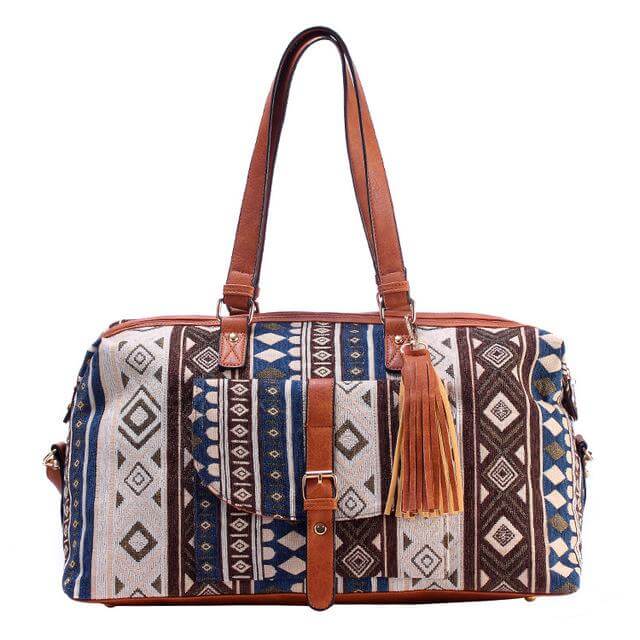 High-end Fashion Jacquard Travel Bag - Image 3