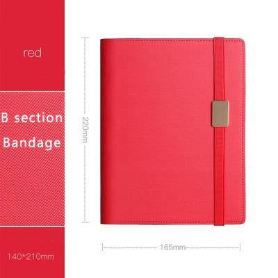 High-grade Pastel Leather Surface Business Notebook - Image 15