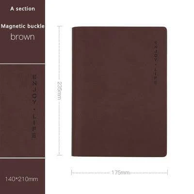 High-grade Pastel Leather Surface Business Notebook - Image 7