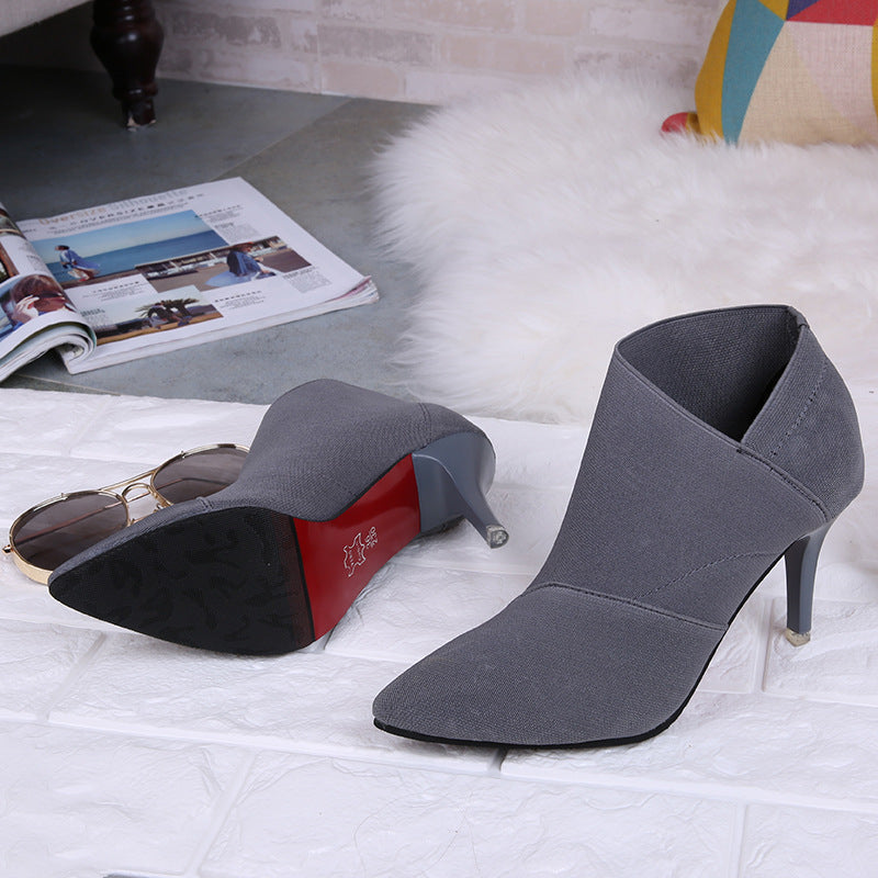High Heels Winter Casual Shoes - Image 5