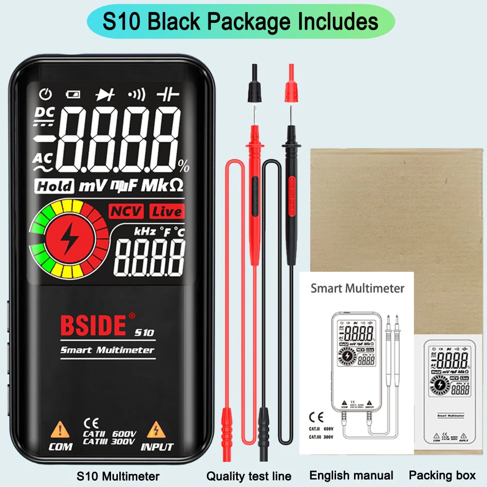 High Precision Smart Multimeter Digital Voltage Capacitor - Image 10
