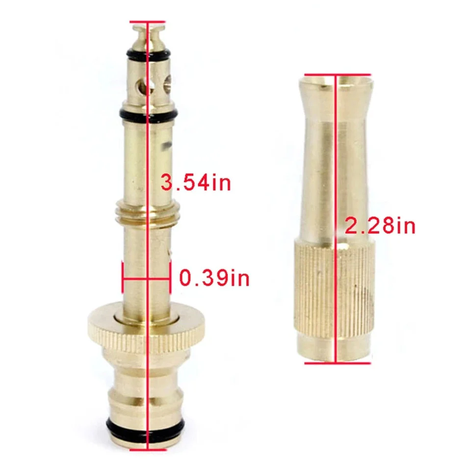 High Pressure Adjustable Nozzle Hose Water Sprayer - Image 5