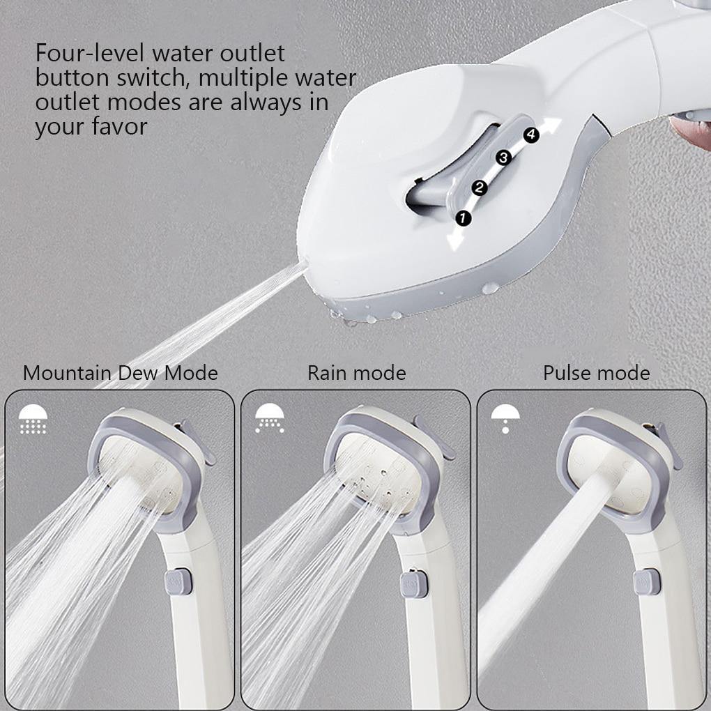 High Pressure Adjustable Rain Shower Head - Image 3