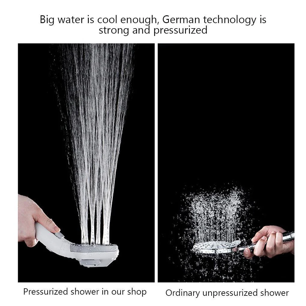 High Pressure Adjustable Rain Shower Head - Image 4