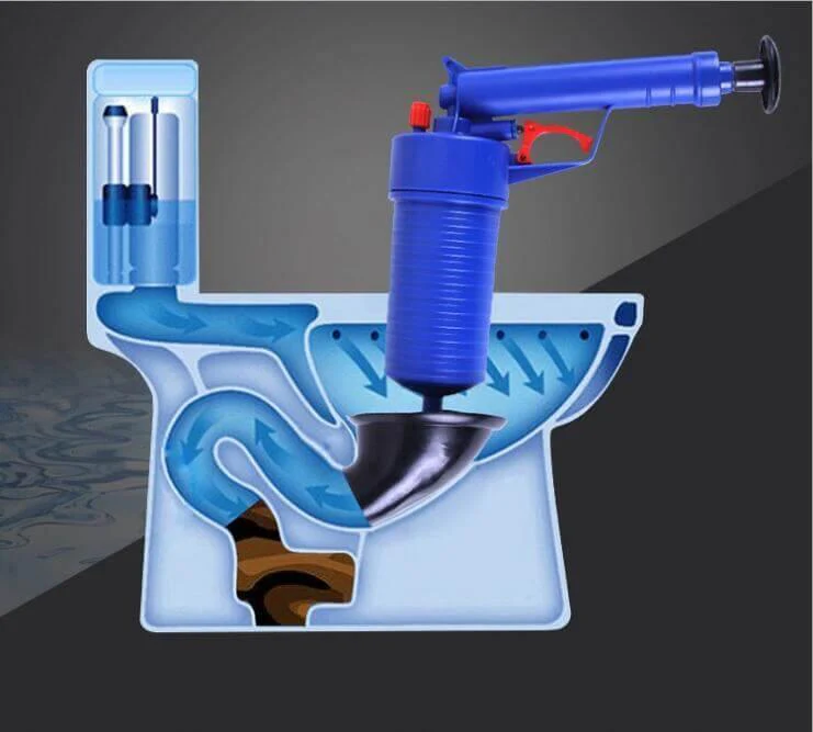 High Pressure Air Drain Clog Remover Pump Plunger Kit - Image 5
