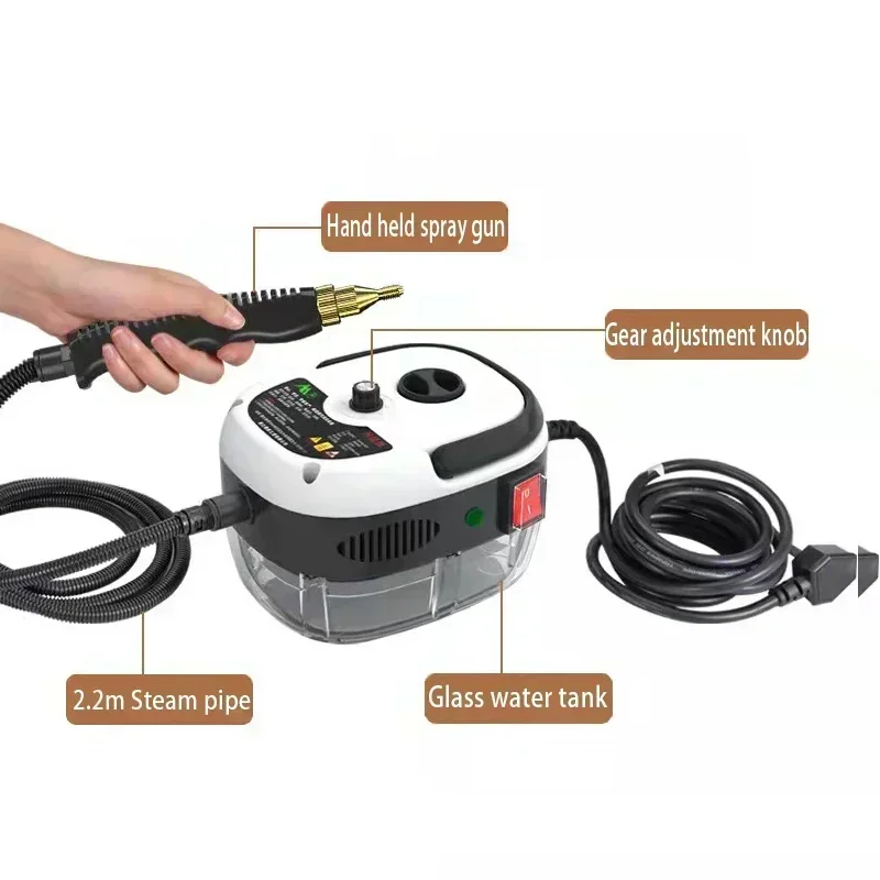 High-Pressure Portable Steam Jet Water Surface Cleaner - Image 4