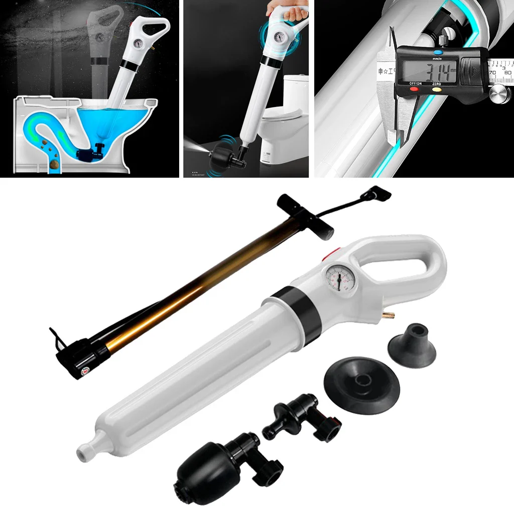 High Pressure Toilet Air Drain Blaster Pump - Image 2