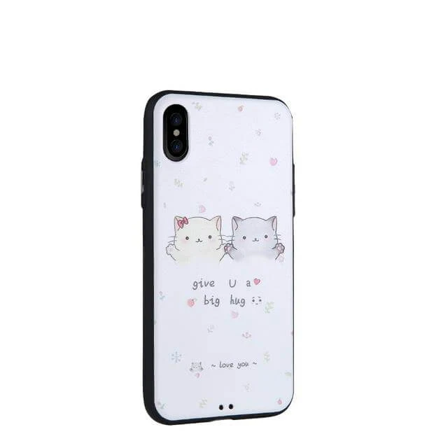 High Quality 3D Relief Print Soft Iphone X Case - Image 7