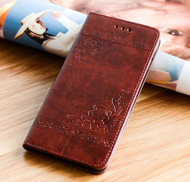High Quality Leather Flip Cover Wallet Case for Iphone X and Other Models - Image 4