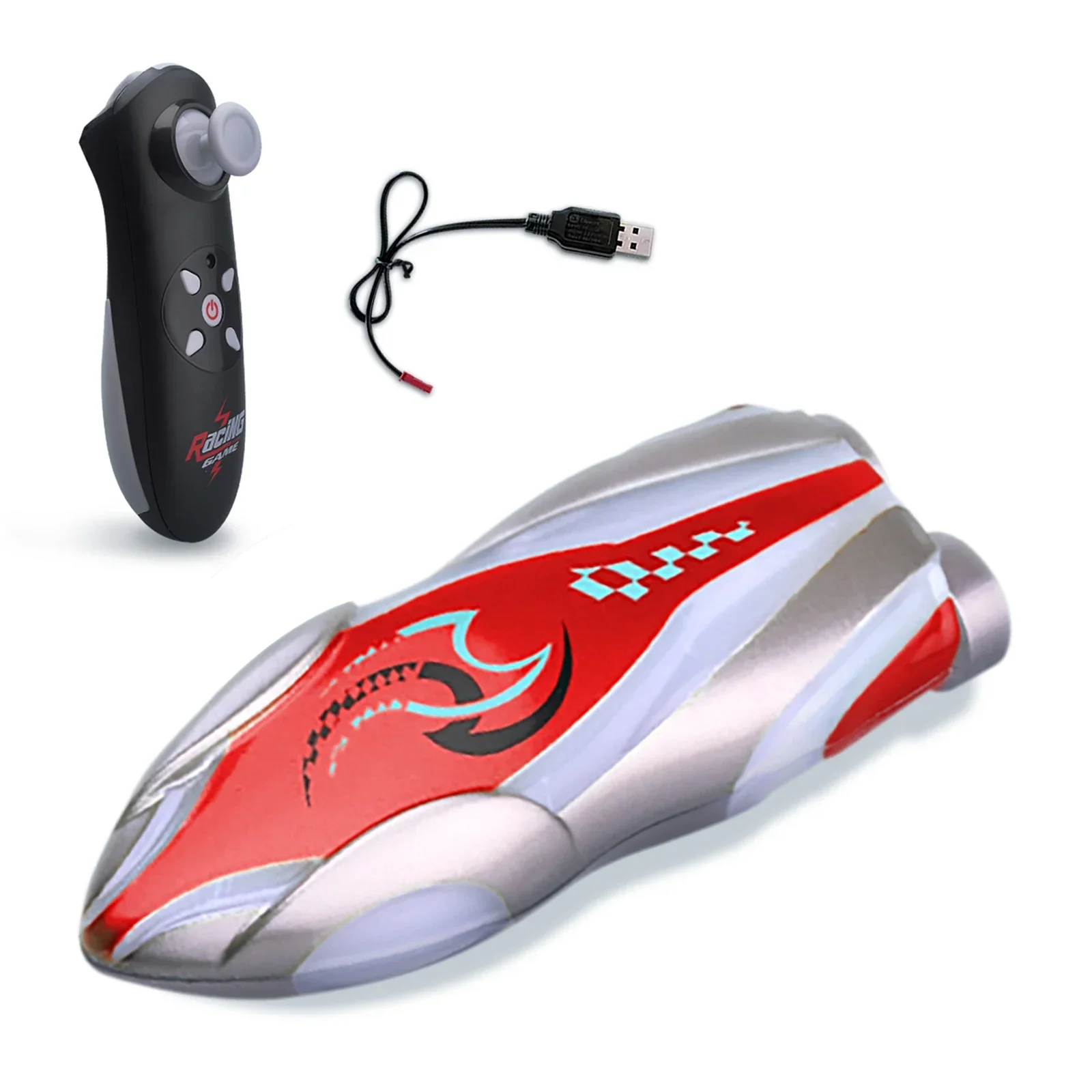 High-Speed LED Light Remote Mini Toy Boat - Image 7