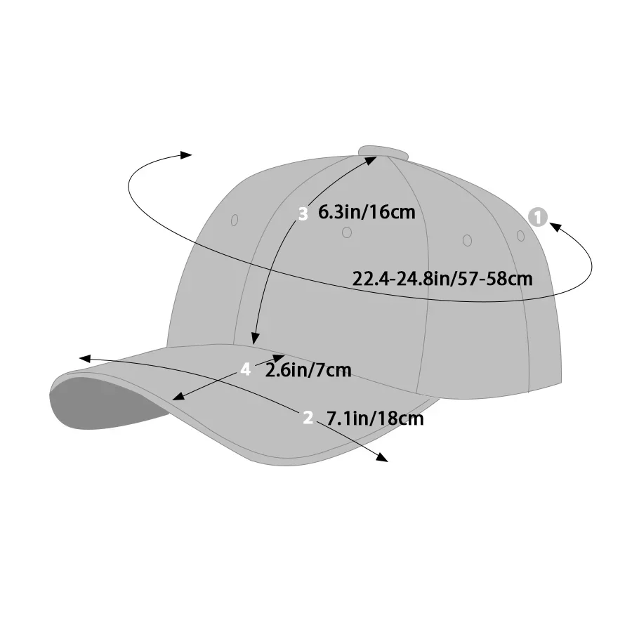 Hip-Hop Fake Hair Baseball Hat - Image 9