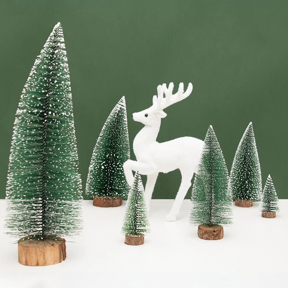 Holiday Cheer Mini Pine Tree Decor - Image 2