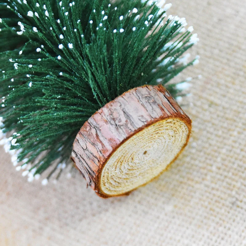 Holiday Cheer Mini Pine Tree Decor - Image 4