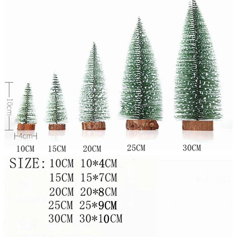 Holiday Cheer Mini Pine Tree Decor - Image 6