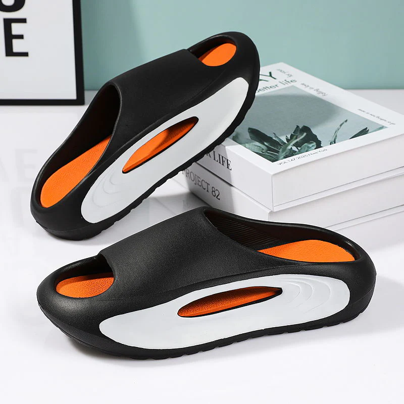 Hollow Out Futuristic Beach Slippers - Image 10