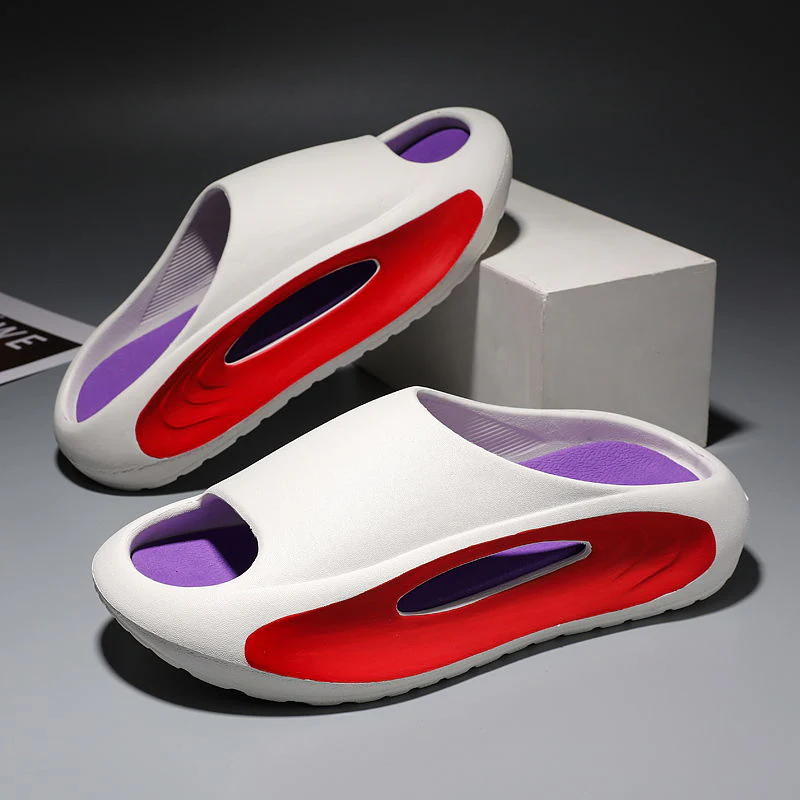 Hollow Out Futuristic Beach Slippers - Image 11