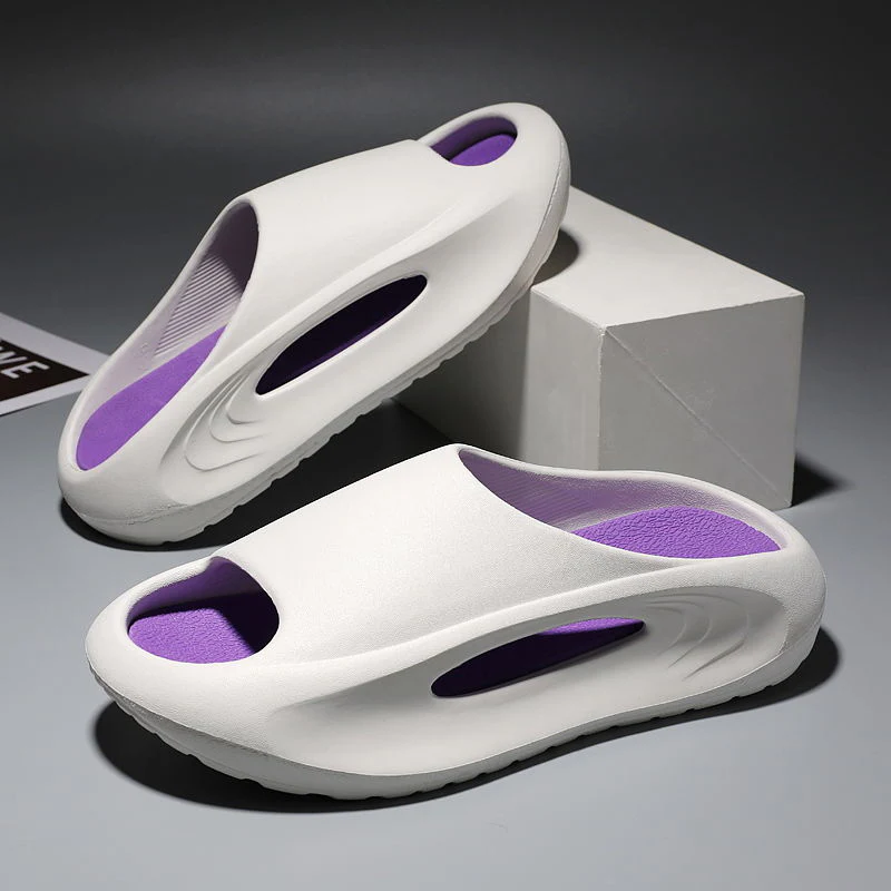 Hollow Out Futuristic Beach Slippers - Image 12