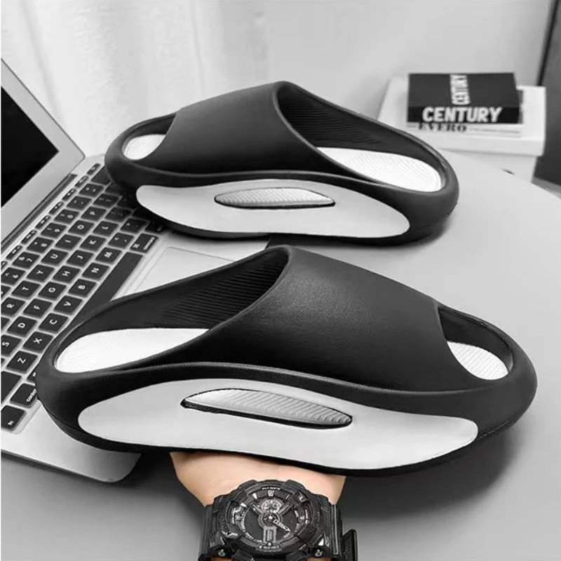 Hollow Out Futuristic Beach Slippers - Image 14