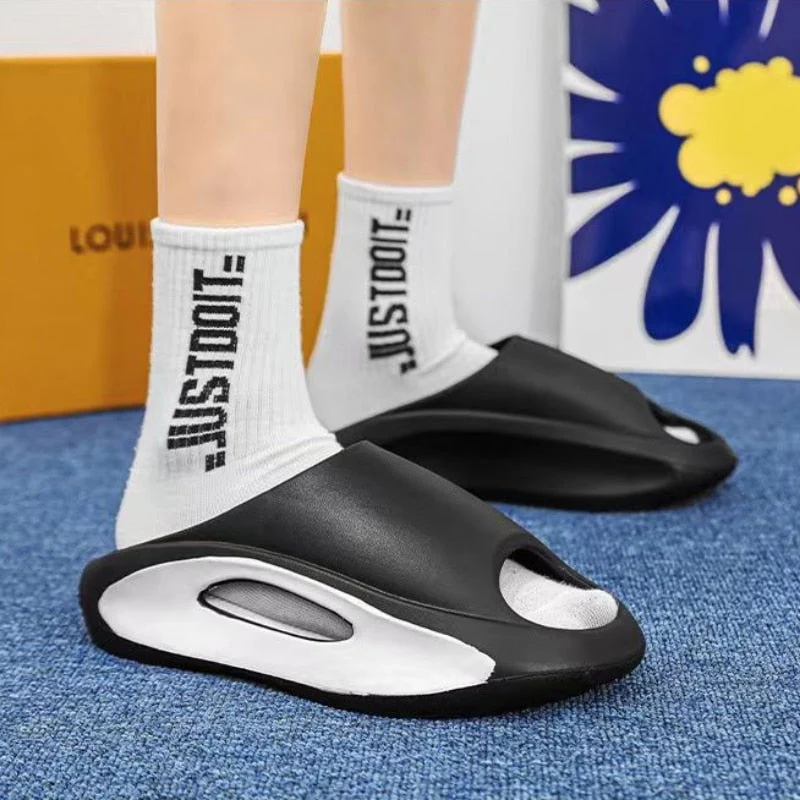 Hollow Out Futuristic Beach Slippers - Image 3