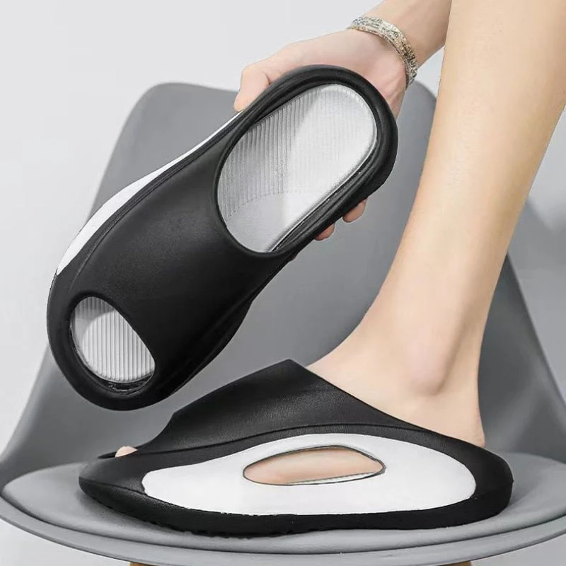 Hollow Out Futuristic Beach Slippers - Image 6