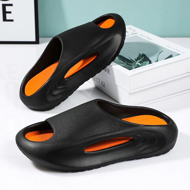 Hollow Out Futuristic Beach Slippers - Image 7