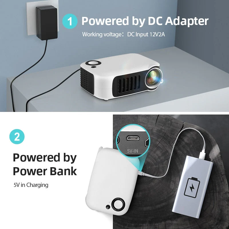 Home Mini Theater HD Cinema Projector - Image 4