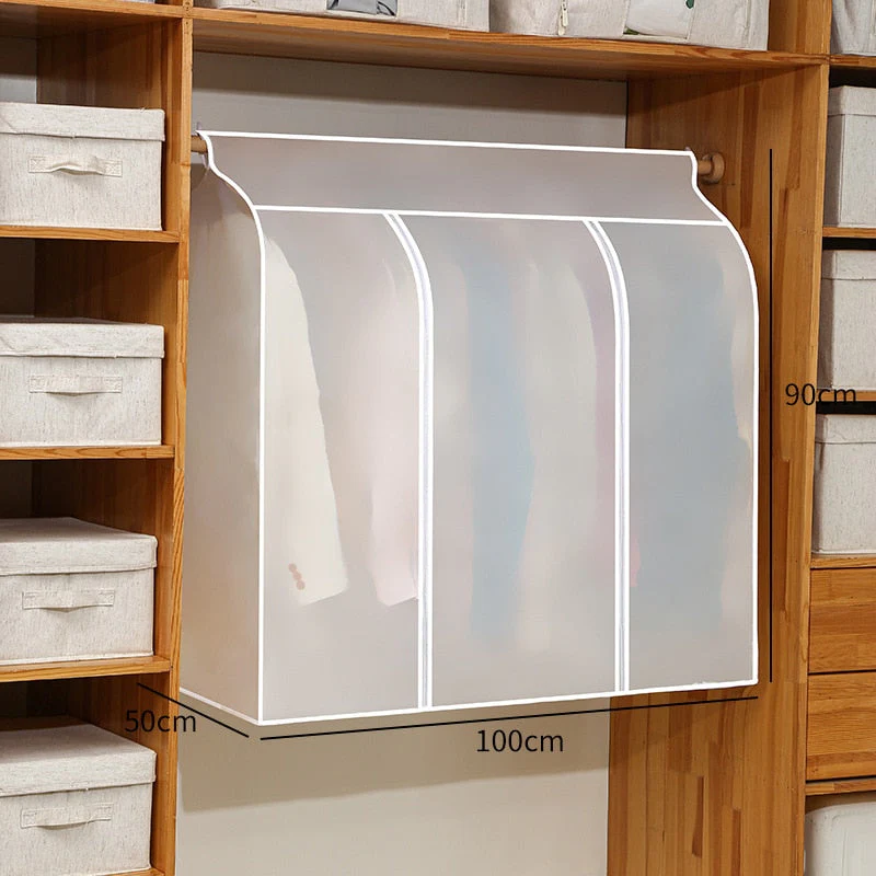 Home Organizer Dust Cover Clothes Storage Wardrobe Bag - Image 14