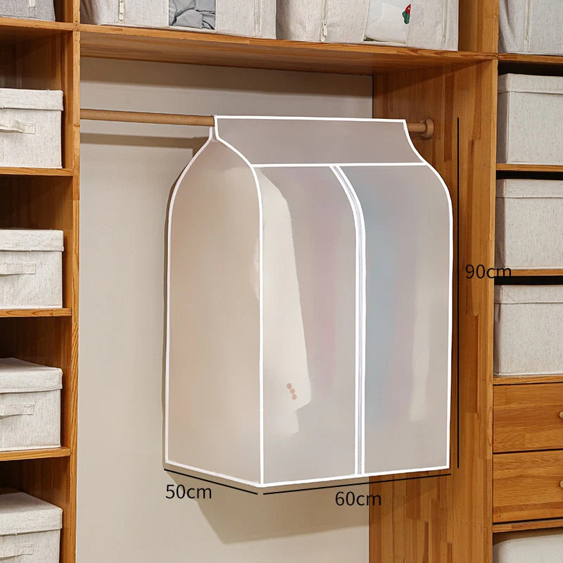 Home Organizer Dust Cover Clothes Storage Wardrobe Bag - Image 15